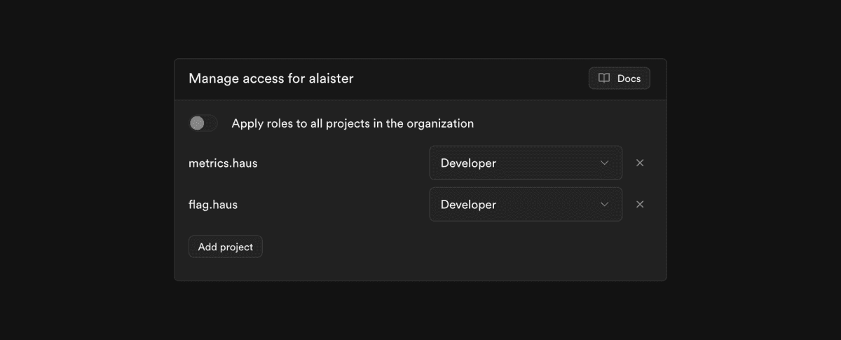 project-scoped-roles